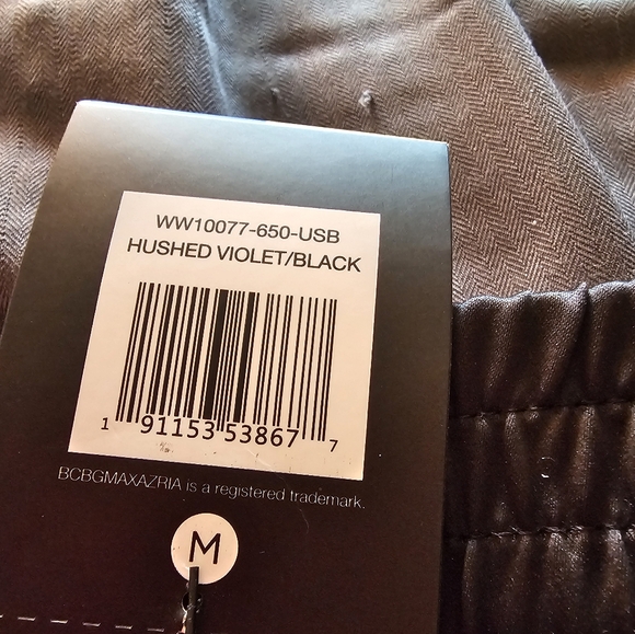 BCBG Maxazaria Two Pairs Satin Shorts Size M NWT - Picture 5 of 6